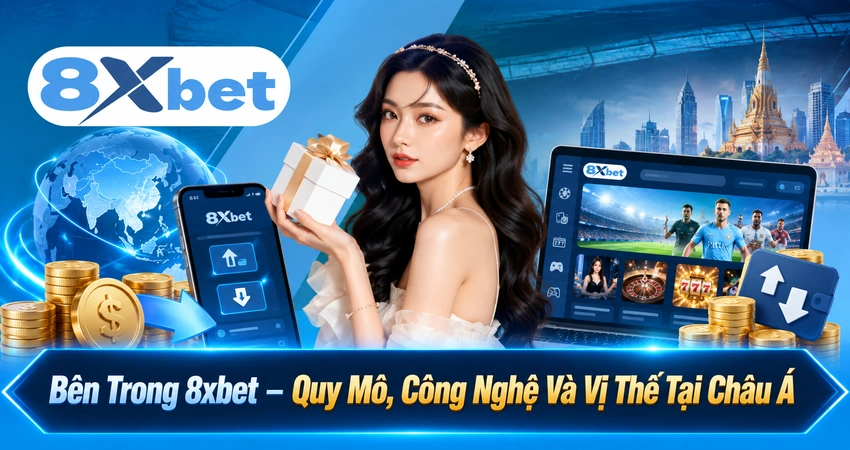 Bên Trong 8xbet – Quy Mô, Công Nghệ Và Vị Thế Tại Châu Á